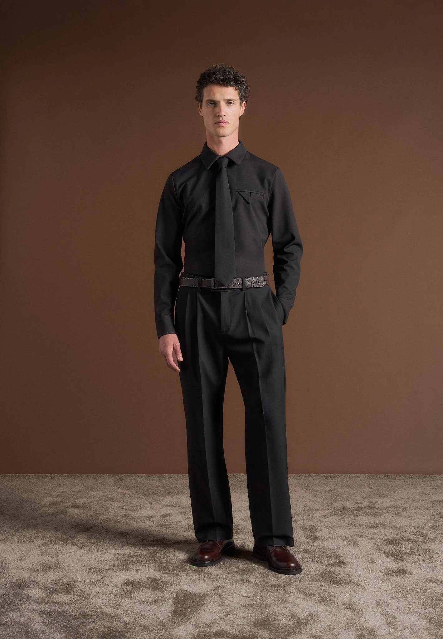AC002 - Tie - Brown - Image 4