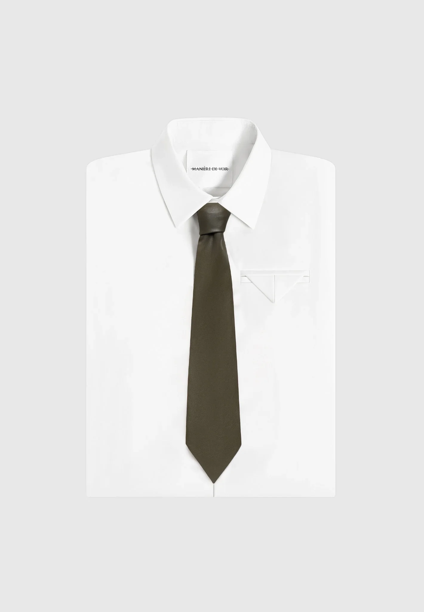 Ash - Leather Tie - Sage - Image 2