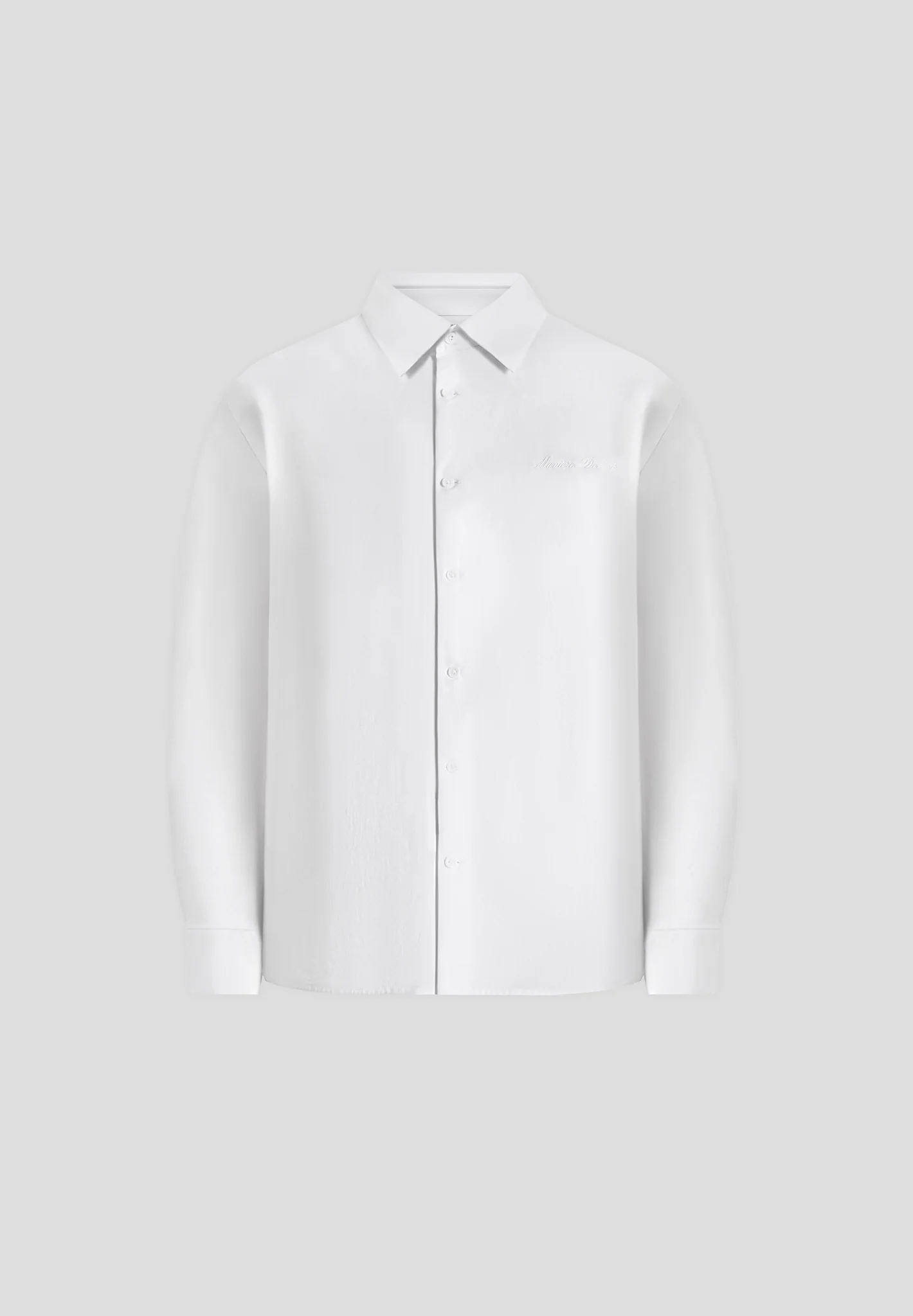 Chris - Signature Tailored Long Sleeved Shirt - White - Image 5