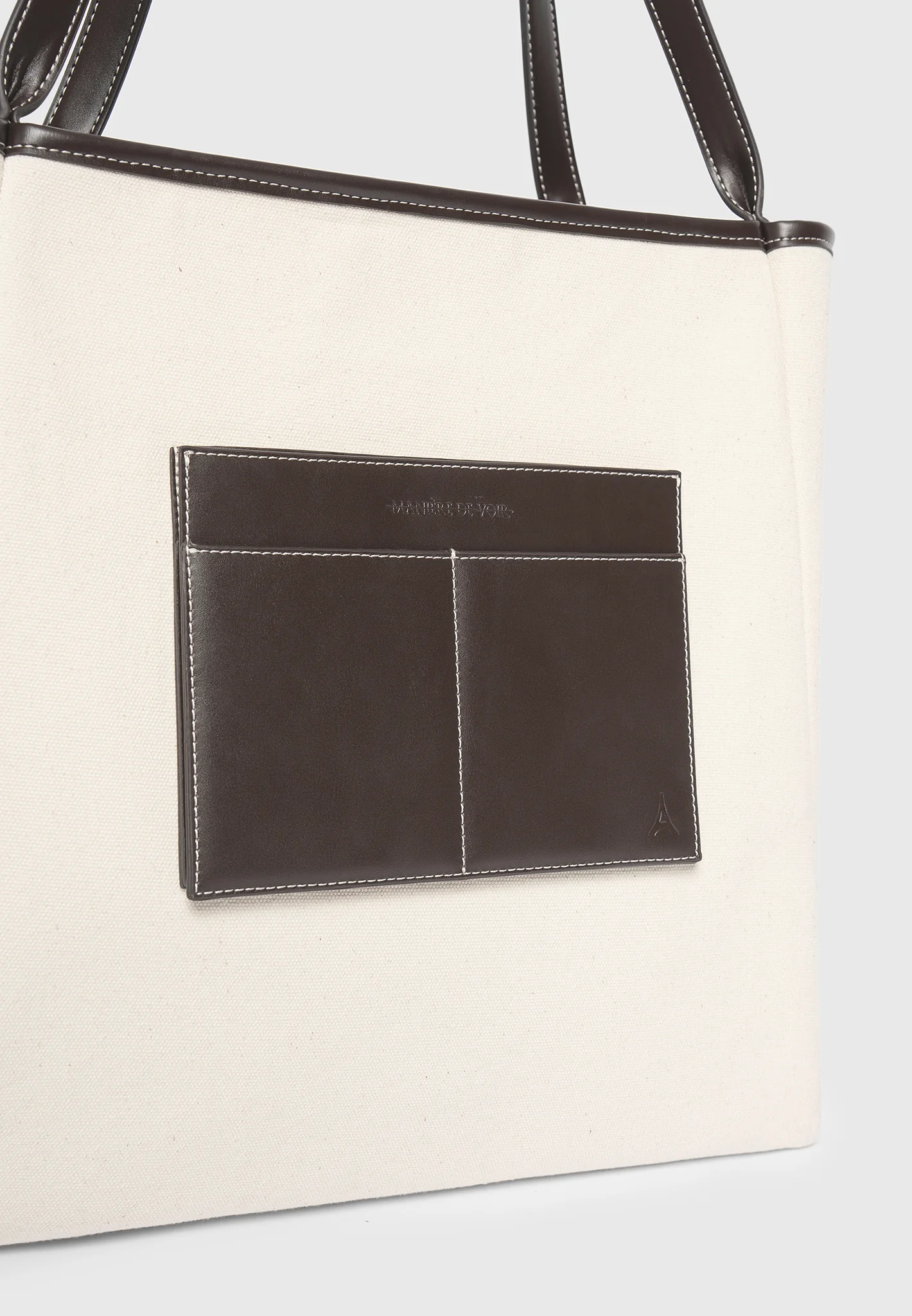 Dakota - Unisex Reversible Leather & Suede Tote Bag - Brown - Image 15