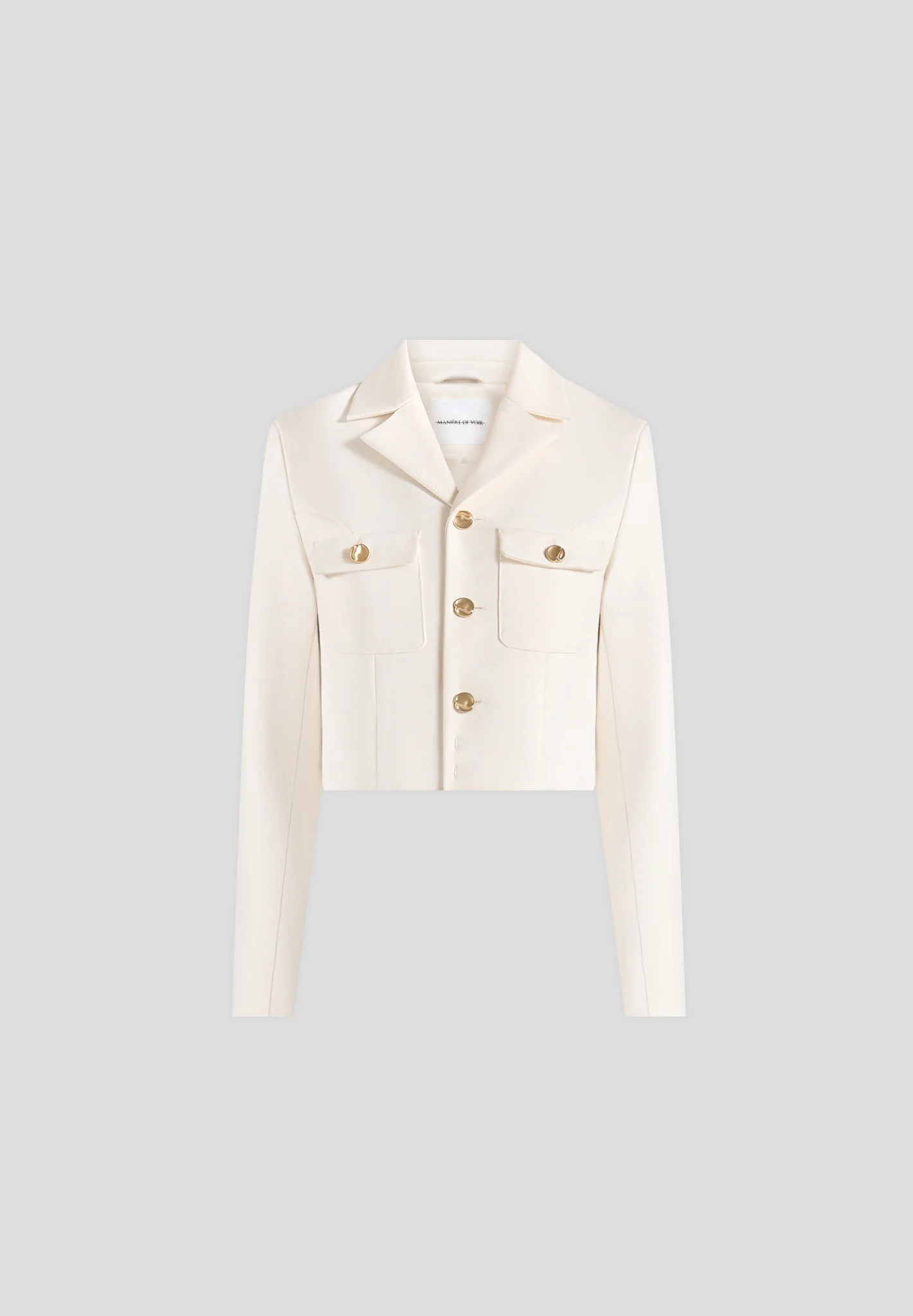 Daphina - Tailored Jacket - Off White - Image 6