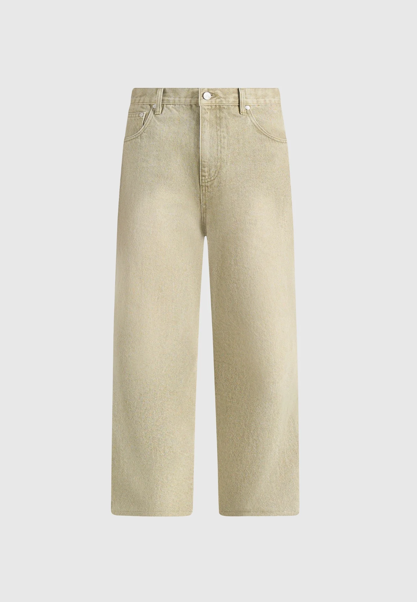 DN002 - Relaxed Fit Denim Jeans - Sage - Image 5