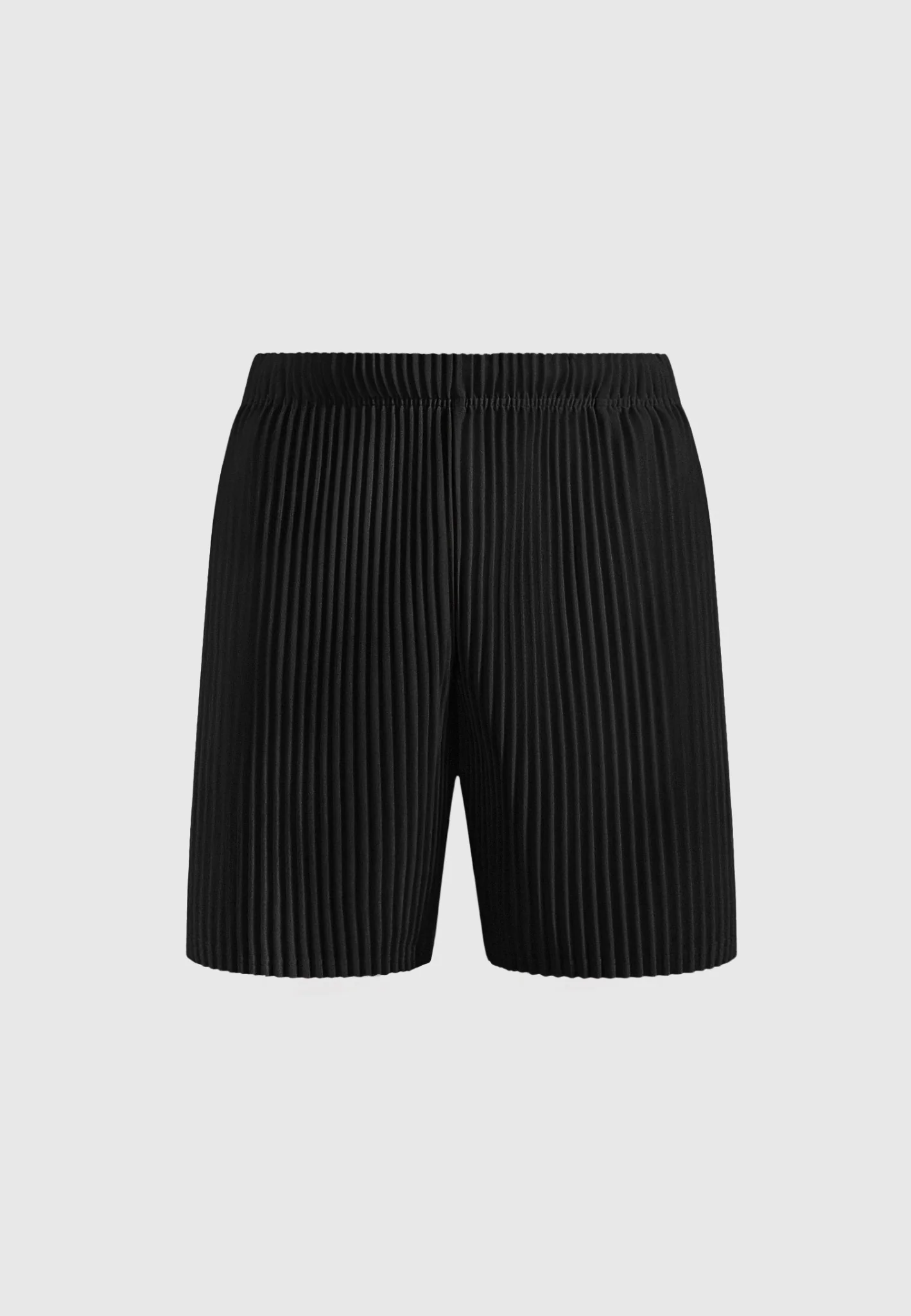Drew - Pleated Shorts - Black - Image 5