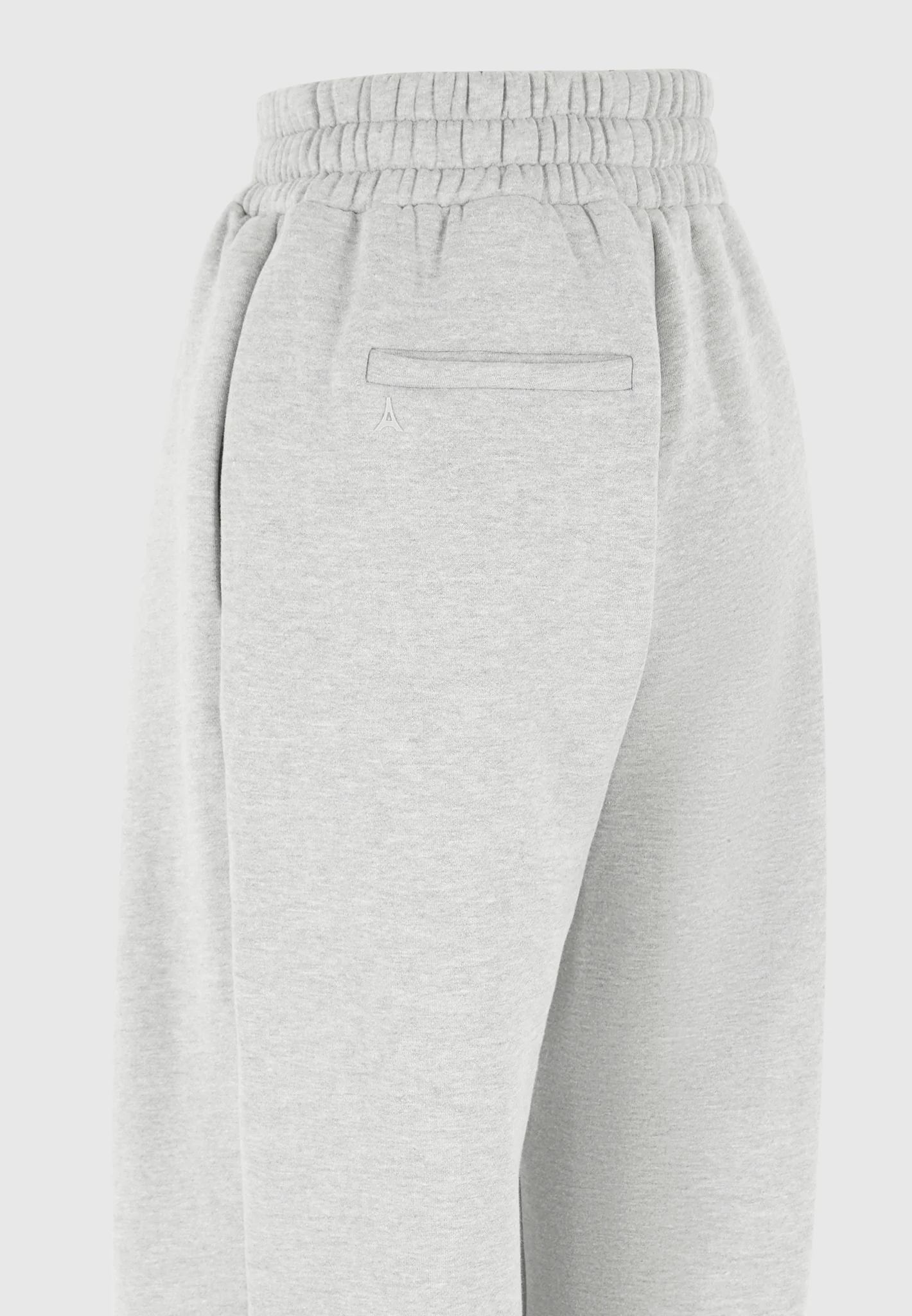 Fanny - Straight Leg Box Pleat Joggers - Grey - Image 7