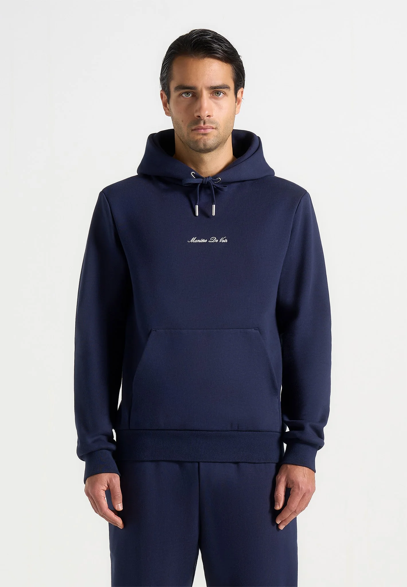 JS004 - Signature Regular Fit Hoodie - Navy - Image 6