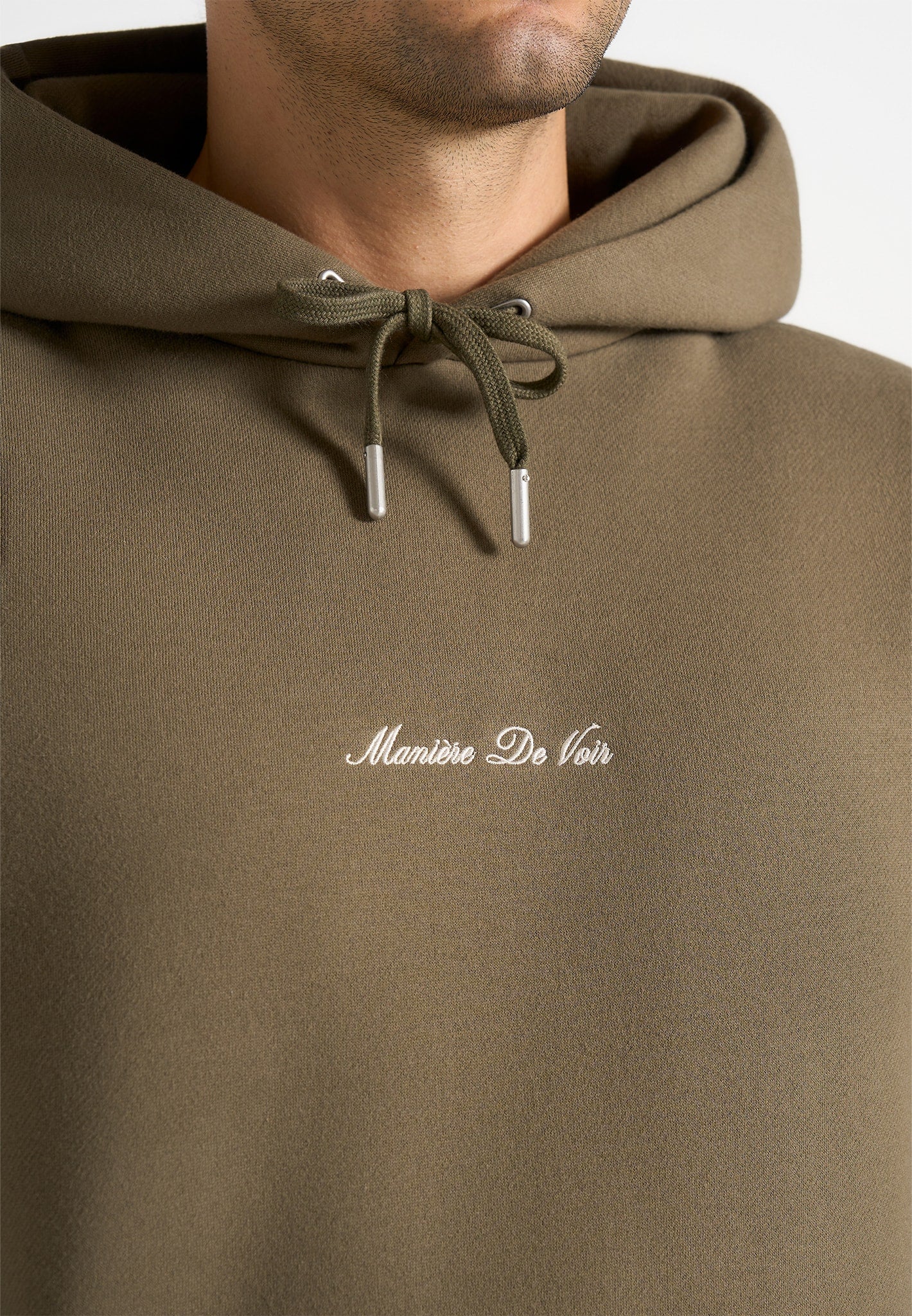 JS004 - Signature Regular Fit Hoodie - Olive - Image 4
