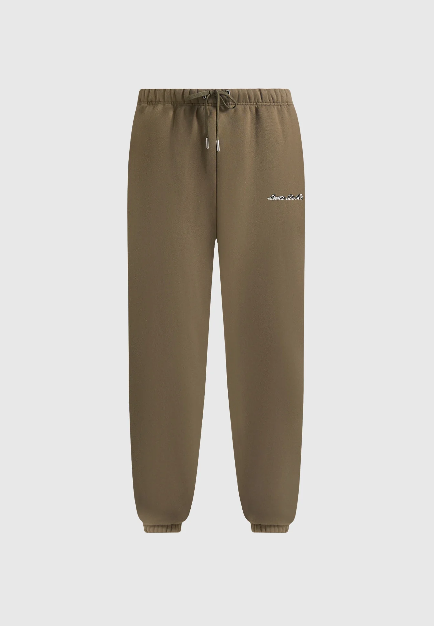 JS005 - Signature Regular Fit Cuffed Joggers - Olive - Image 2