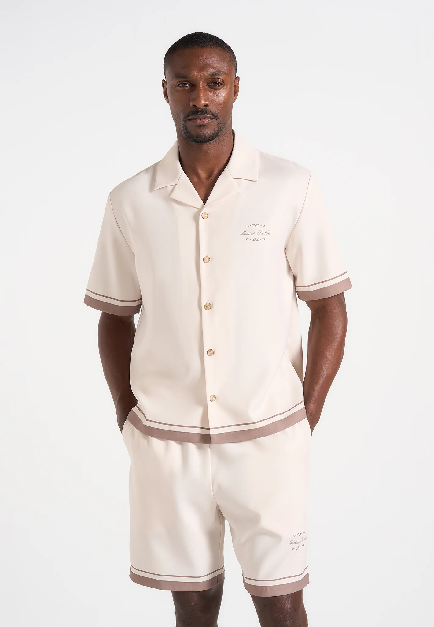 Juan - Baroque Resort Shirt - Cream - Image 3
