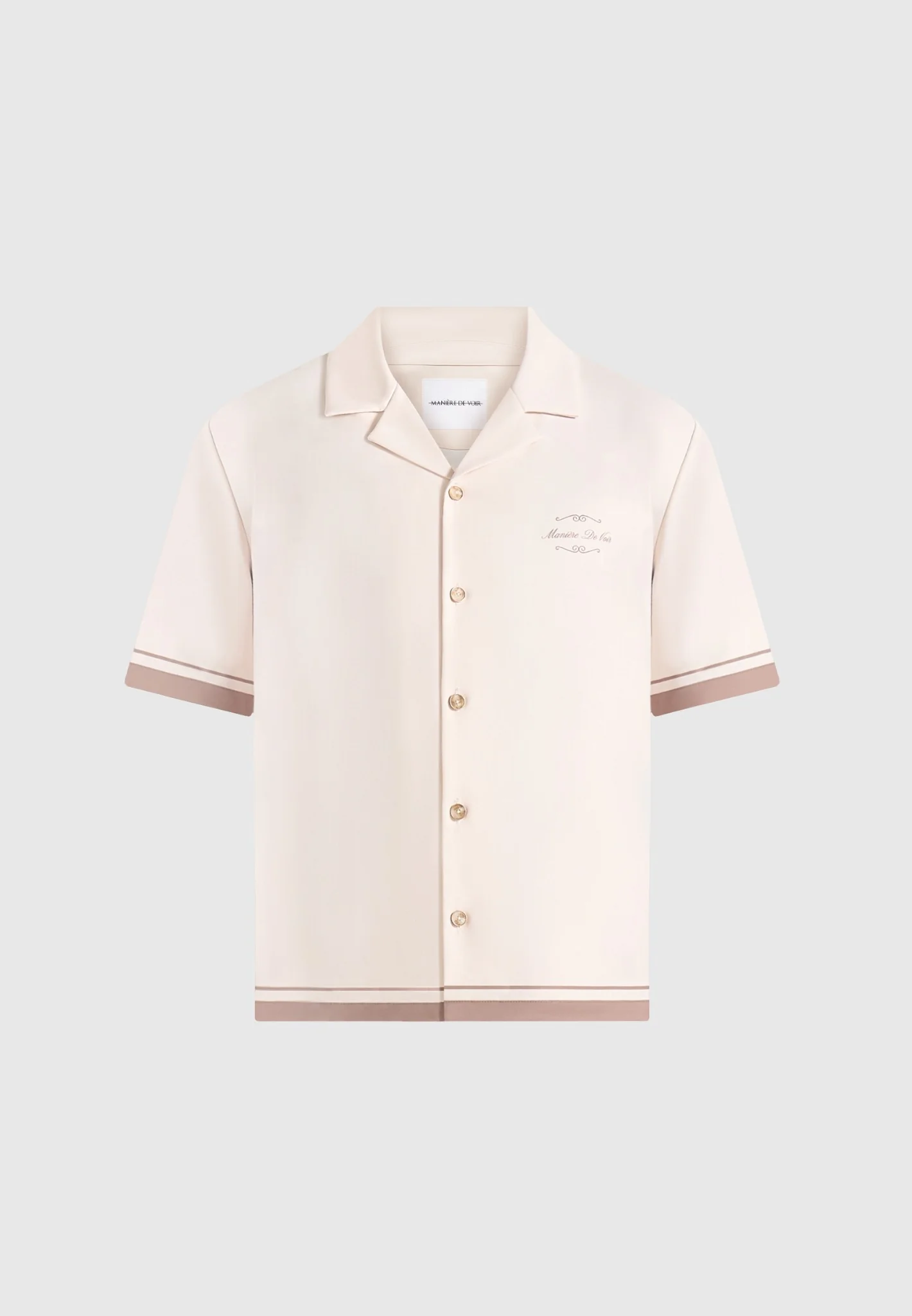 Juan - Baroque Resort Shirt - Cream - Image 9