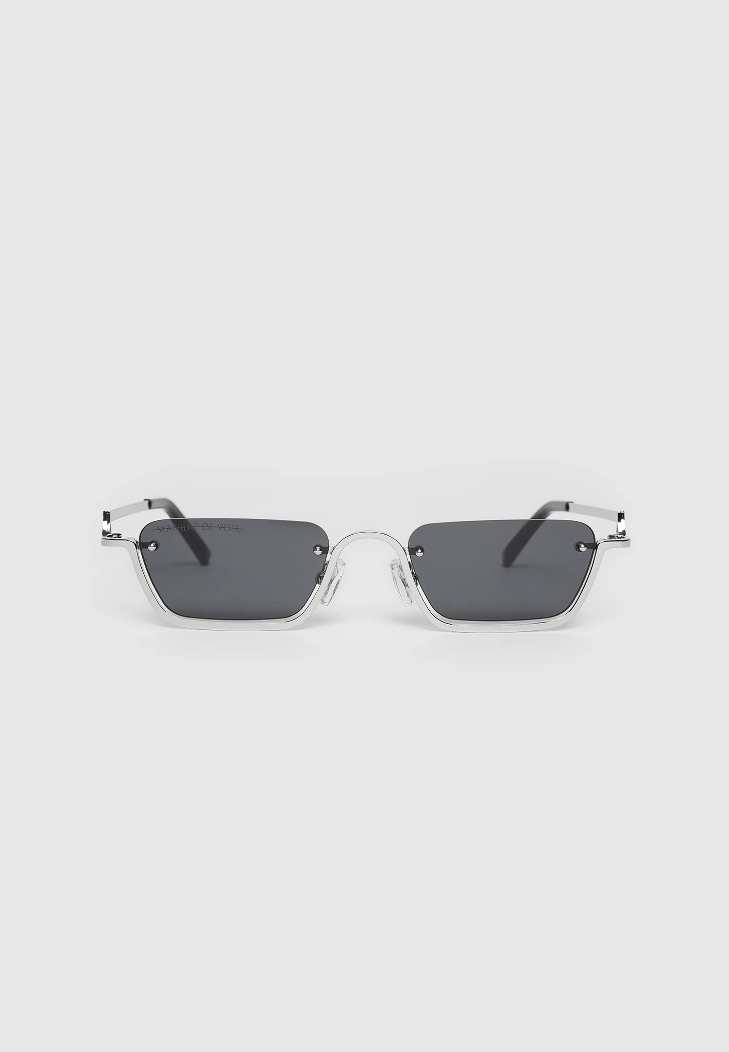 Kai - Frameless Sunglasses - Silver - Image 7