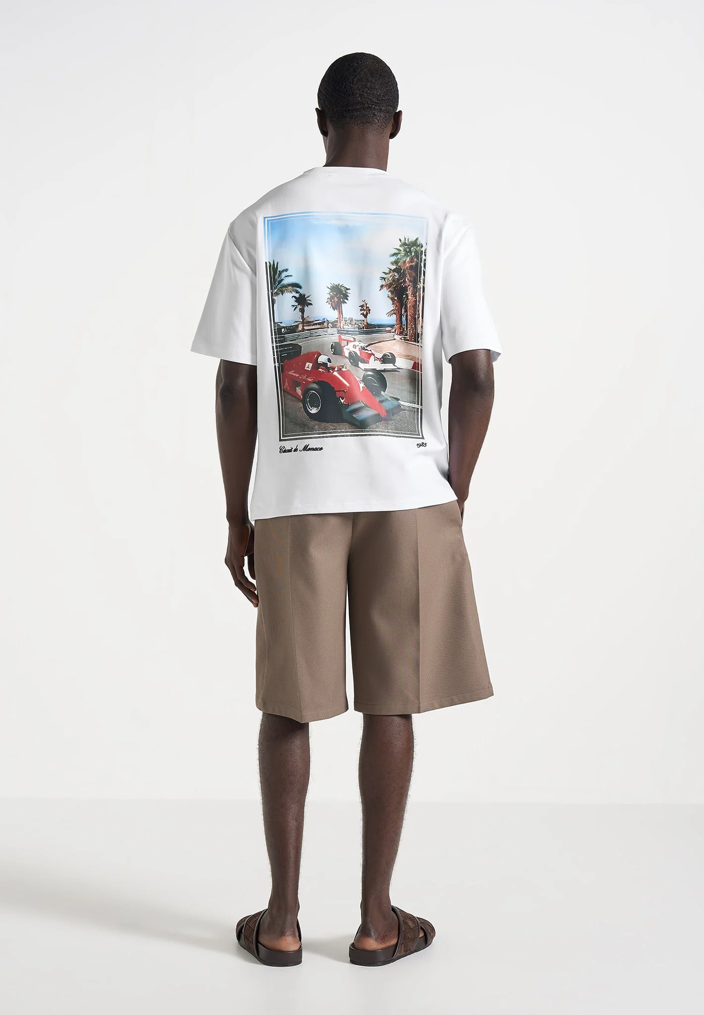 Kian - Circuit De Monaco Cotton T-Shirt - White