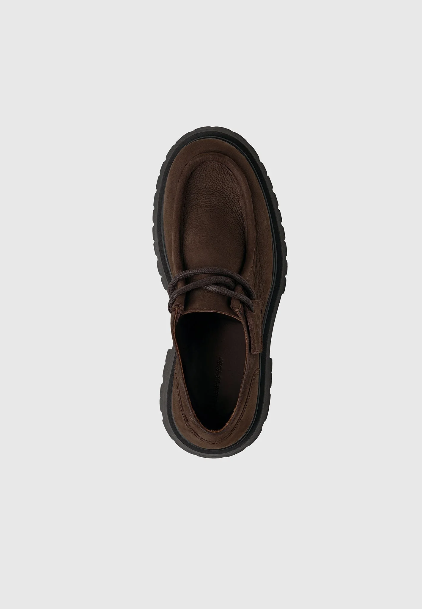 L’Atelier - Nubuck Lace-up Shoe - Brown - Image 5