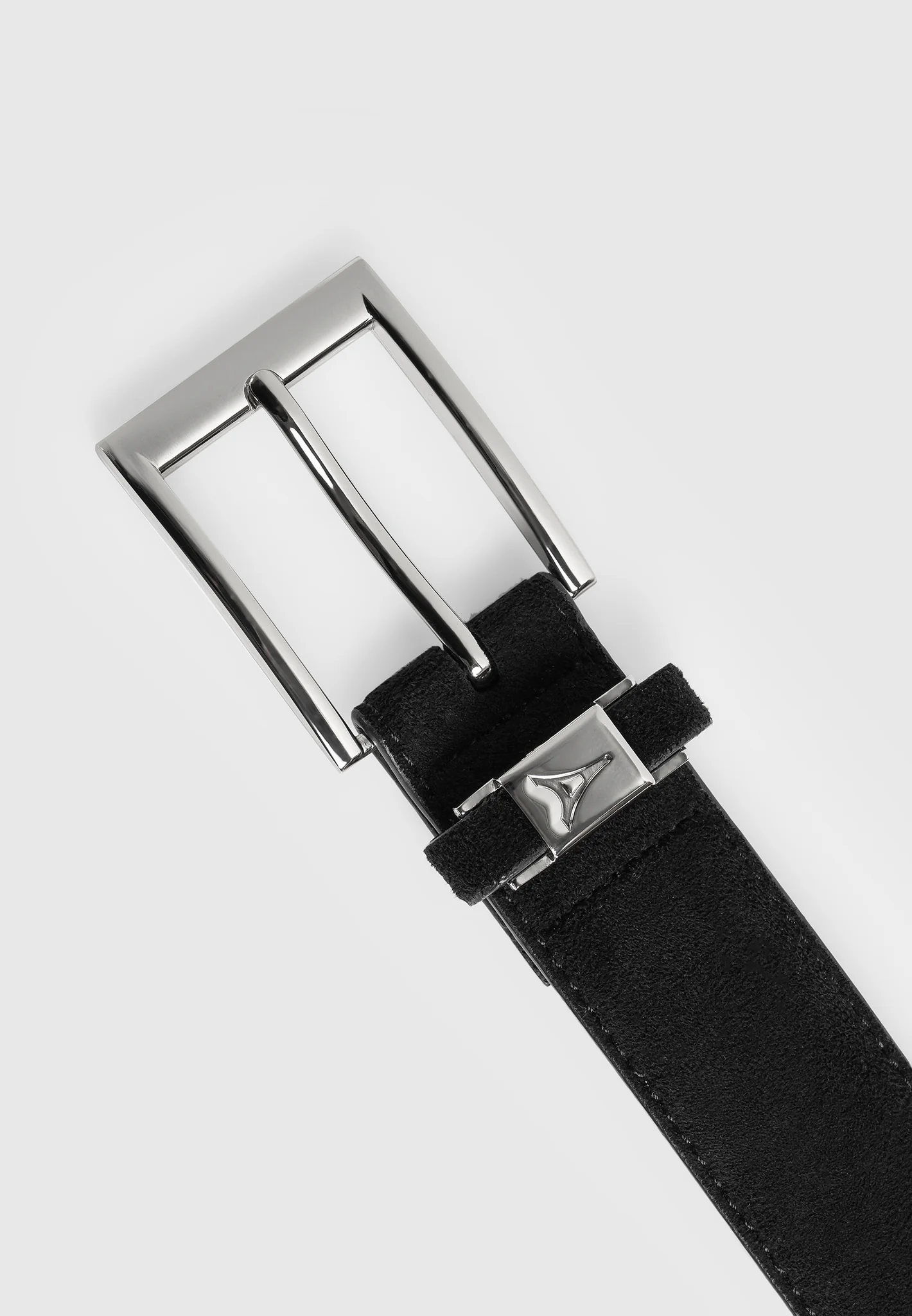 Lionel - Suede Belt - Black - Image 4