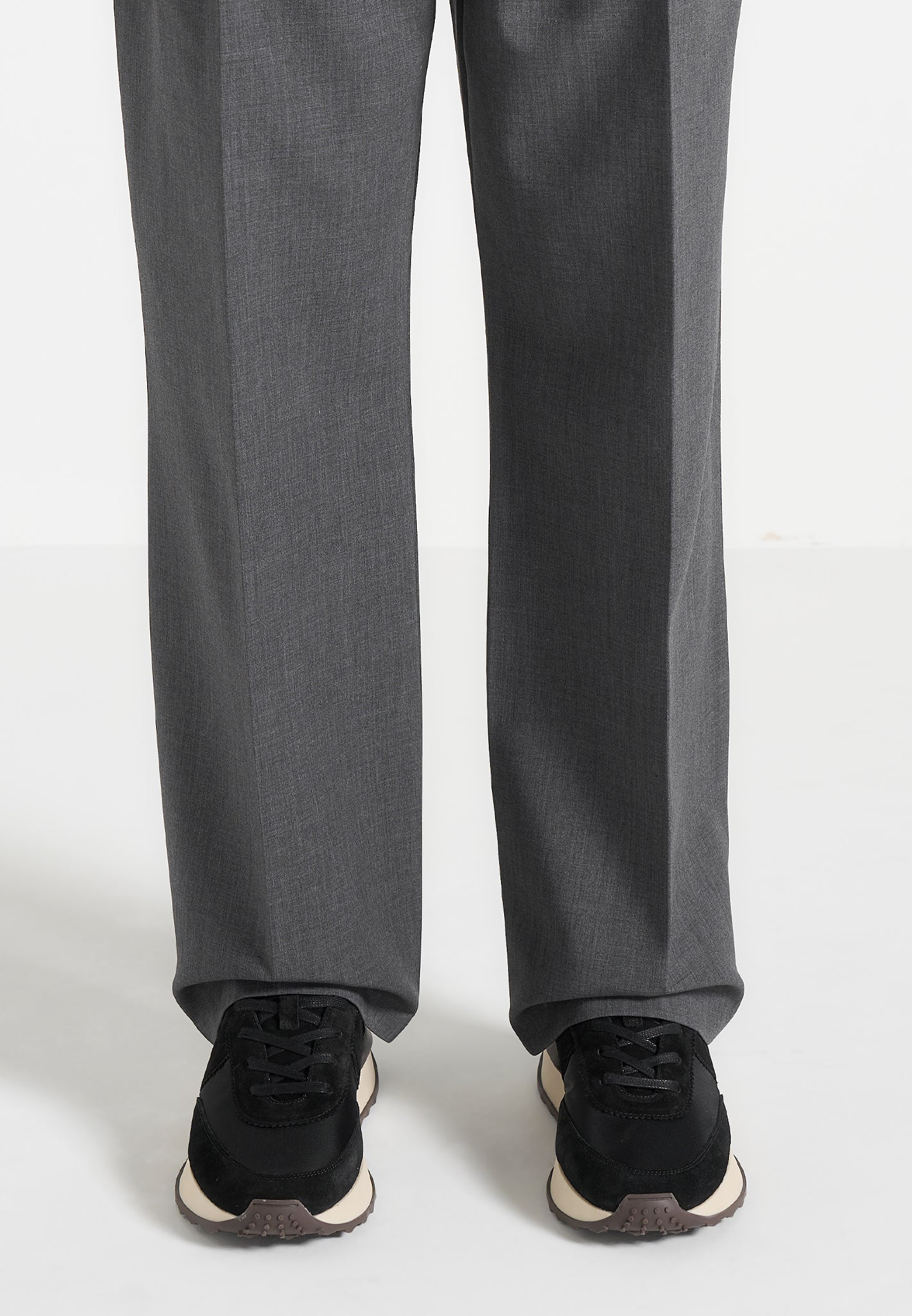 Monaco - Suede and Nylon Runner - Black - Image 4