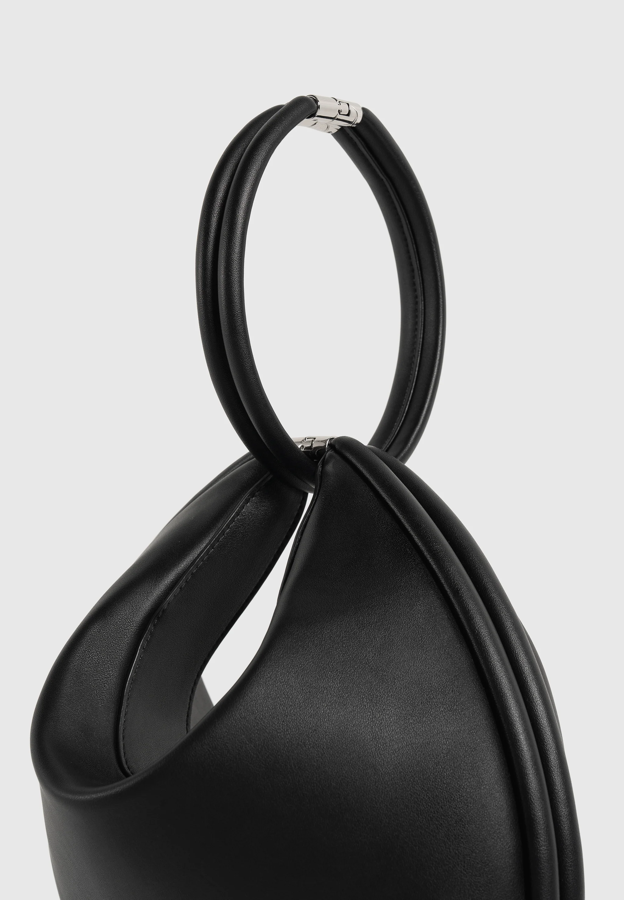 Penny - 3-In-1 Leather Medium Bag - Black - Image 6
