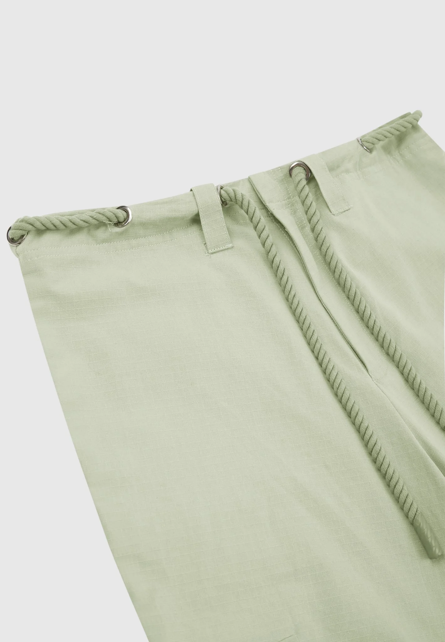Rosa - Ripstop Parachute Cargo Pants - Sage - Image 8
