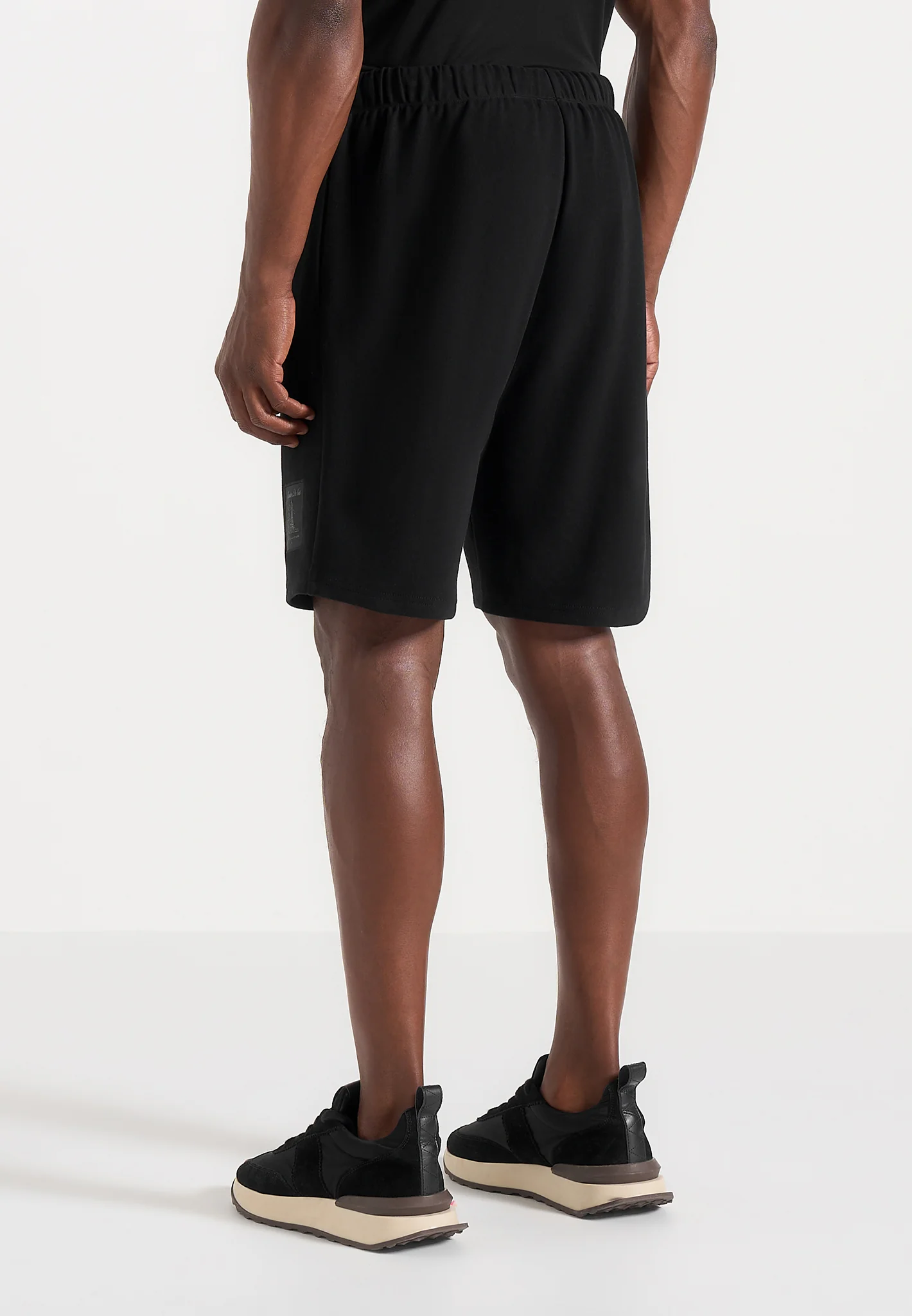 SH001 - Unisex Cotton Shorts - Black - Image 5