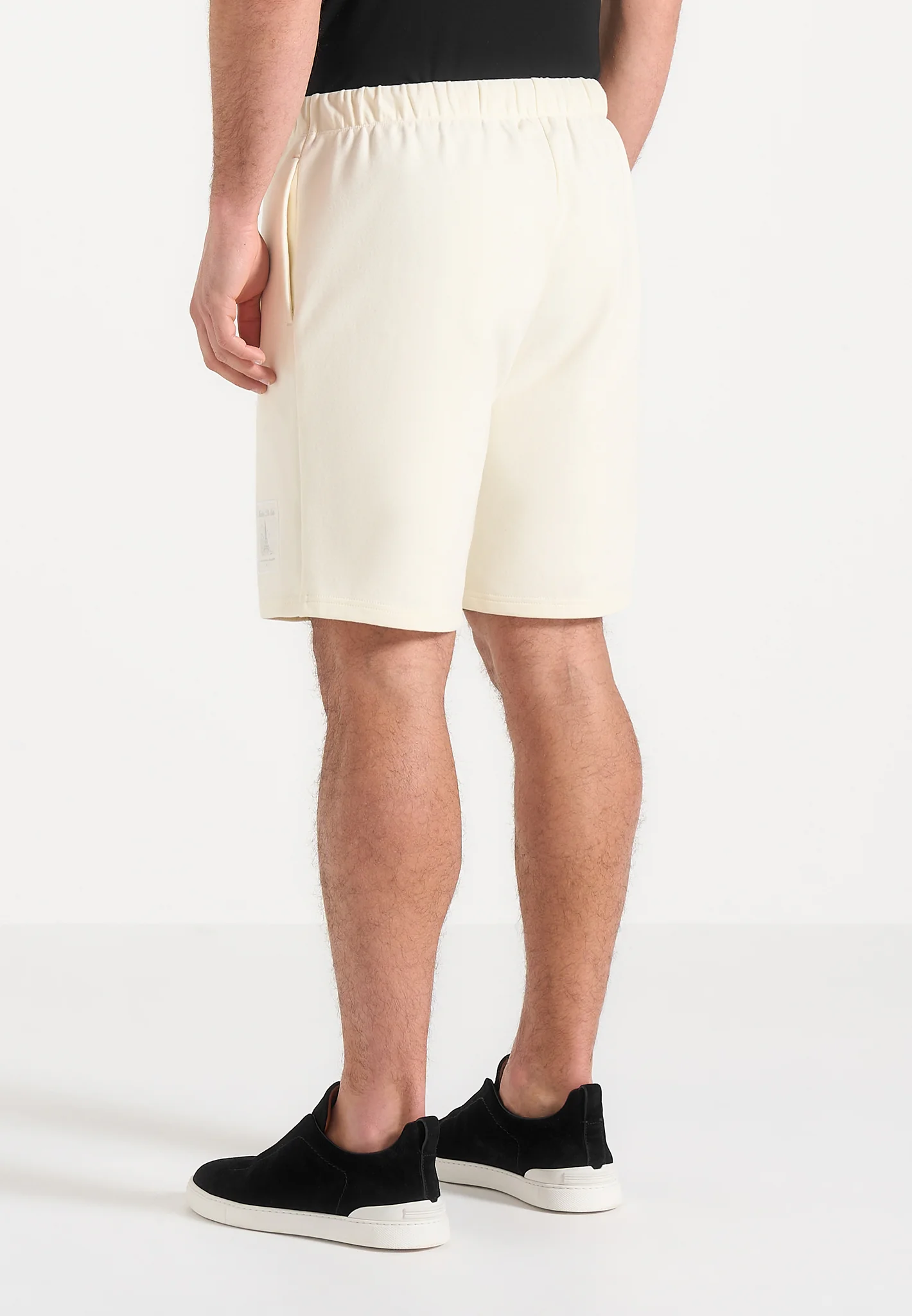 SH001 - Unisex Cotton Shorts - Cream - Image 5