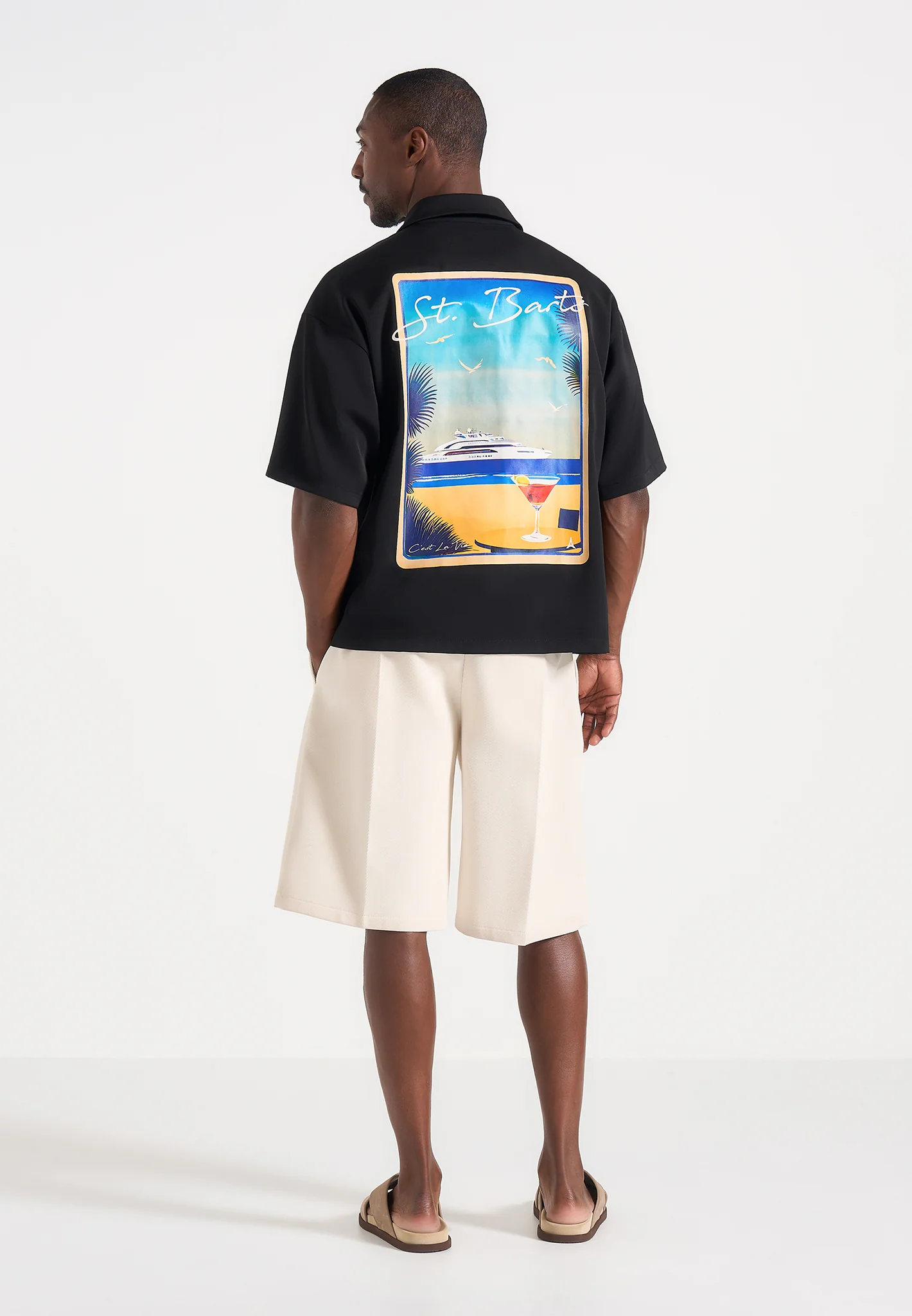 St. Barts - Relaxed Fit Shirt - Black