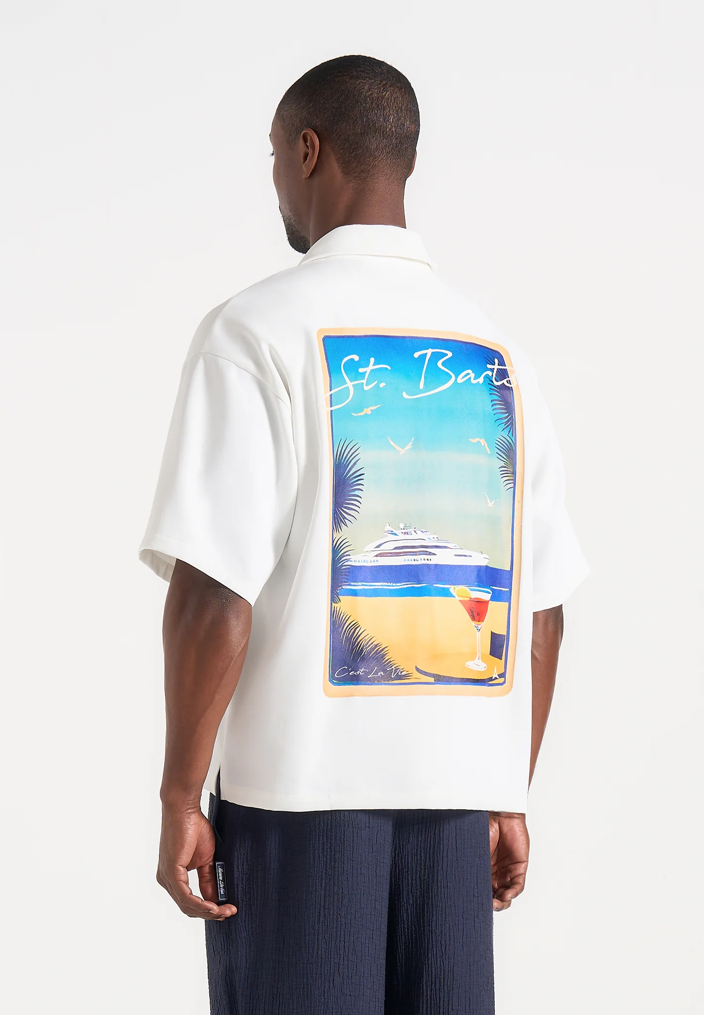 St. Barts - Relaxed Fit Shirt - White - Image 3
