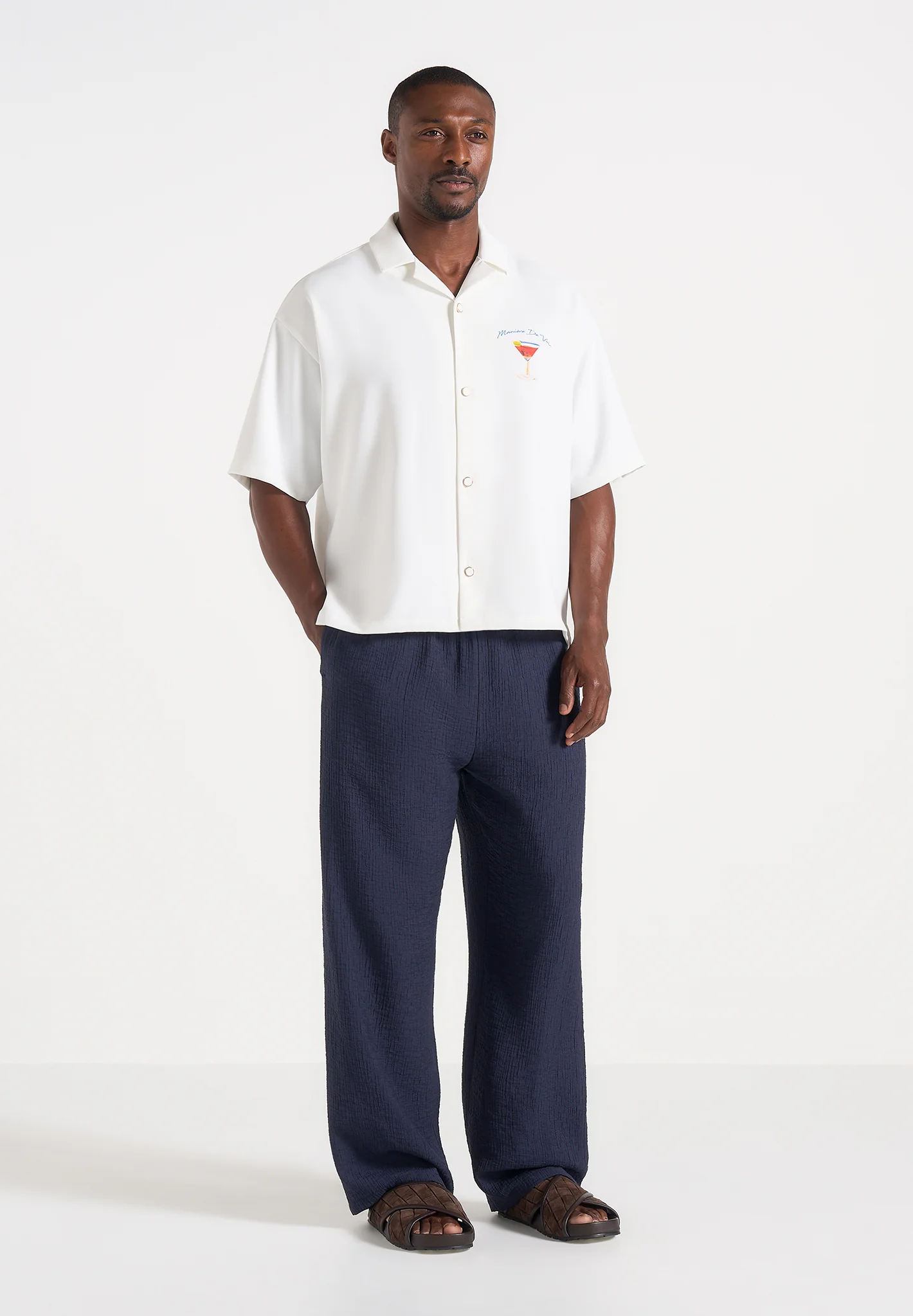 St. Barts - Relaxed Fit Shirt - White - Image 4