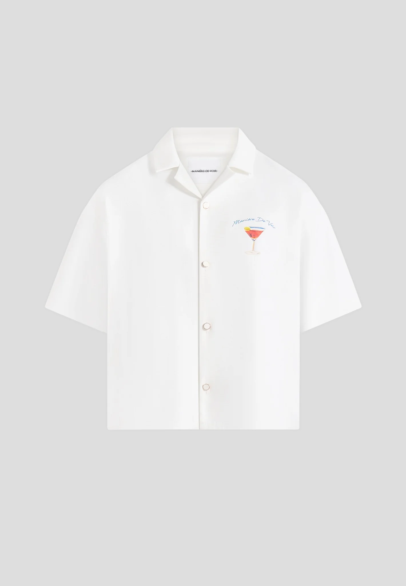 St. Barts - Relaxed Fit Shirt - White - Image 7