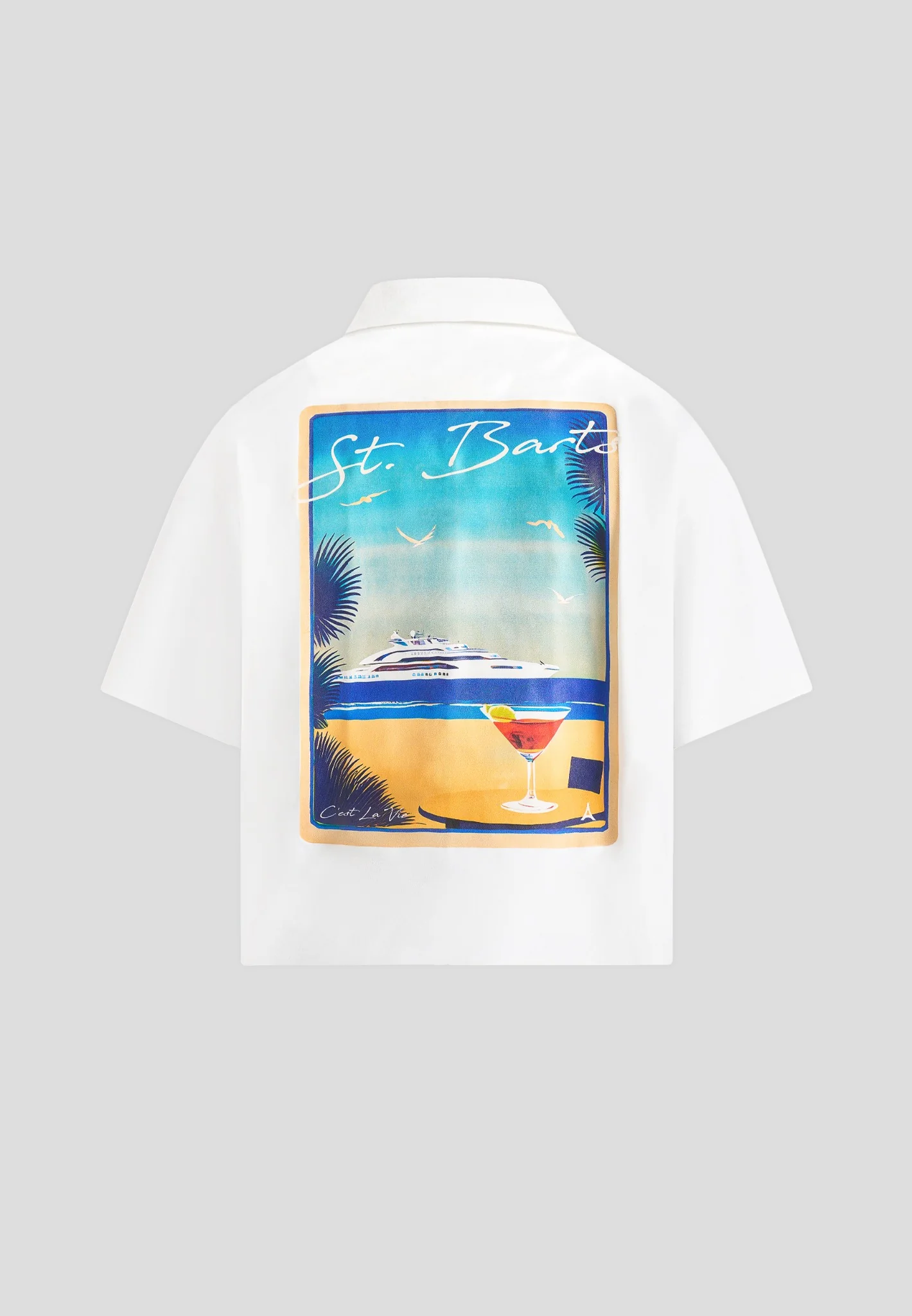 St. Barts - Relaxed Fit Shirt - White - Image 8