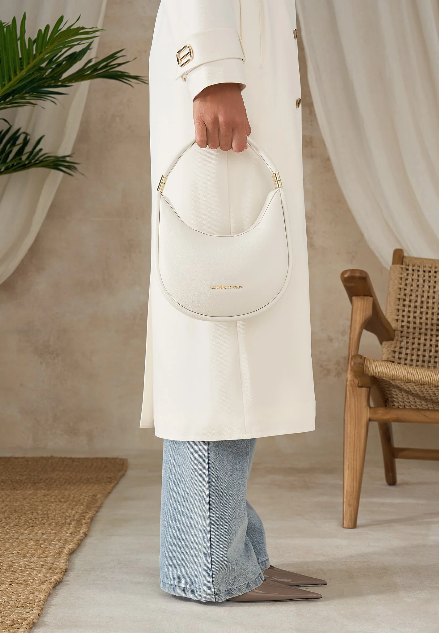 Suki - 3-In-1 Leather Mini Bag - White - Image 9