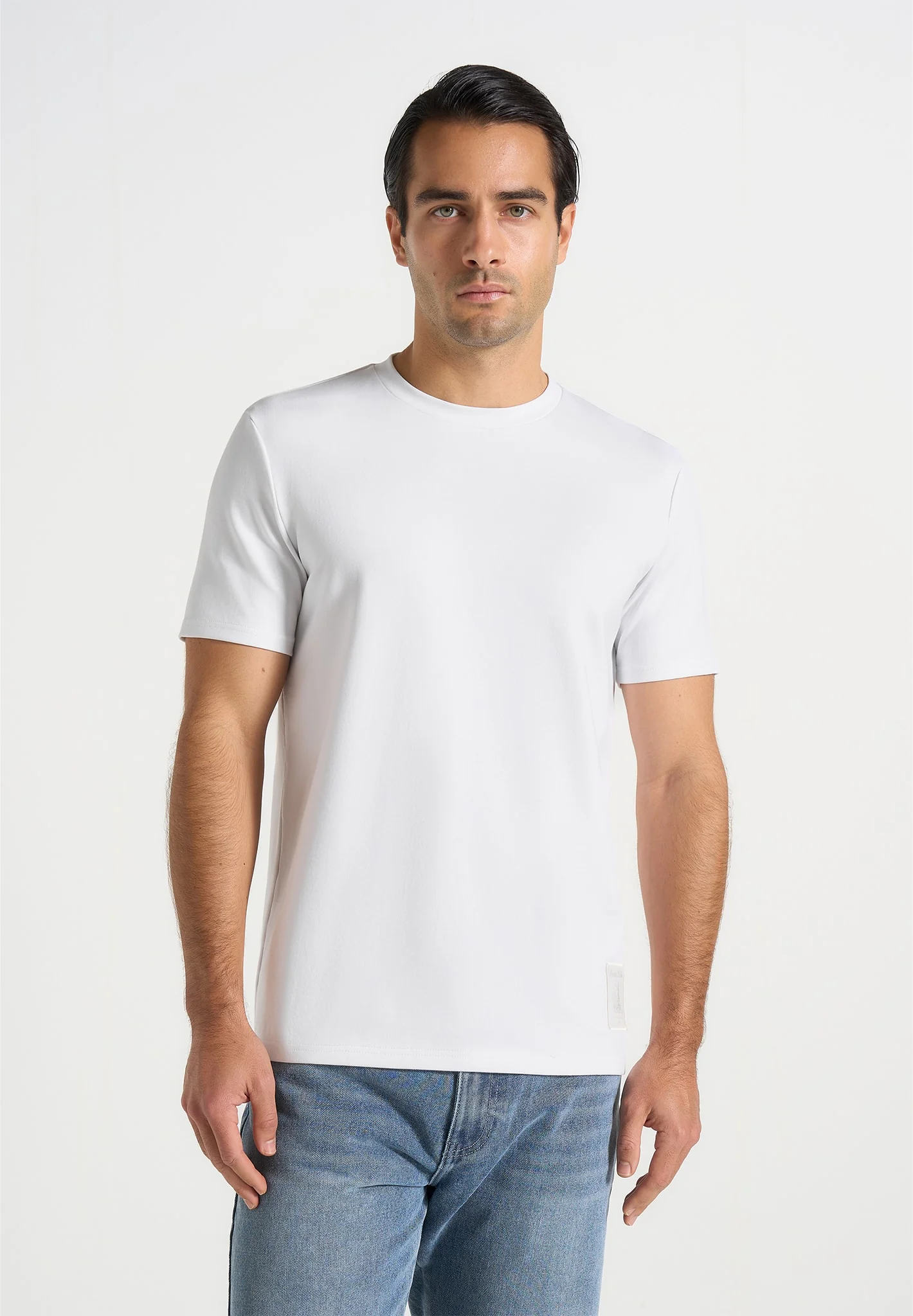 TS002 - Regular Fit Cotton T-Shirt - White