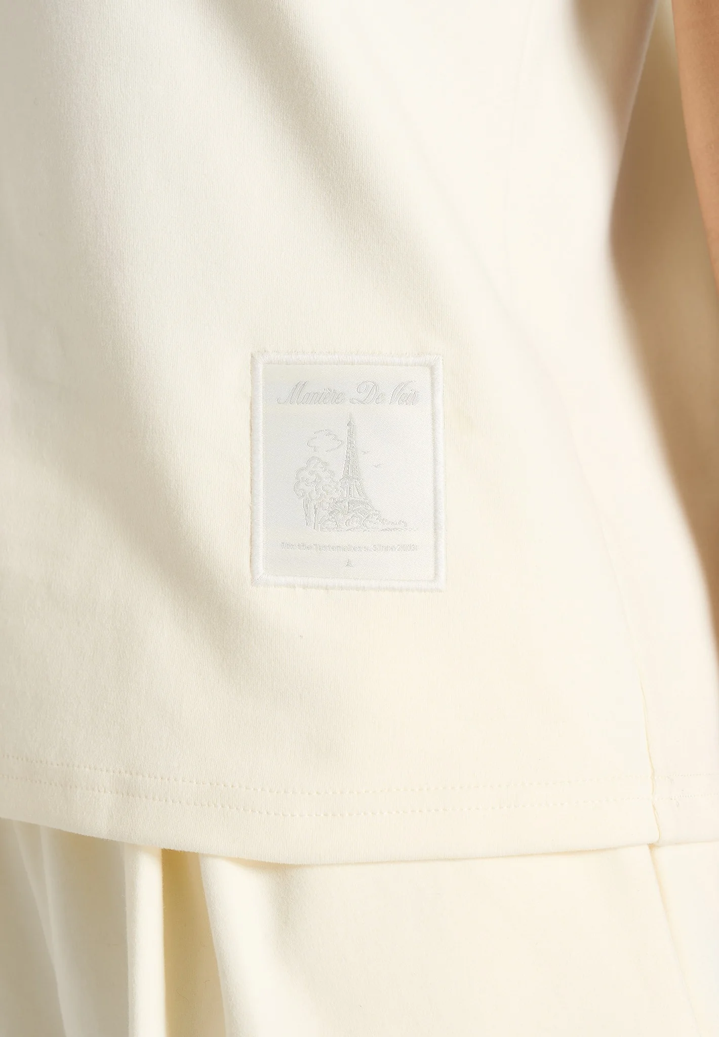 TS002 - Short Sleeve Cotton T-Shirt - Pale Yellow - Image 3