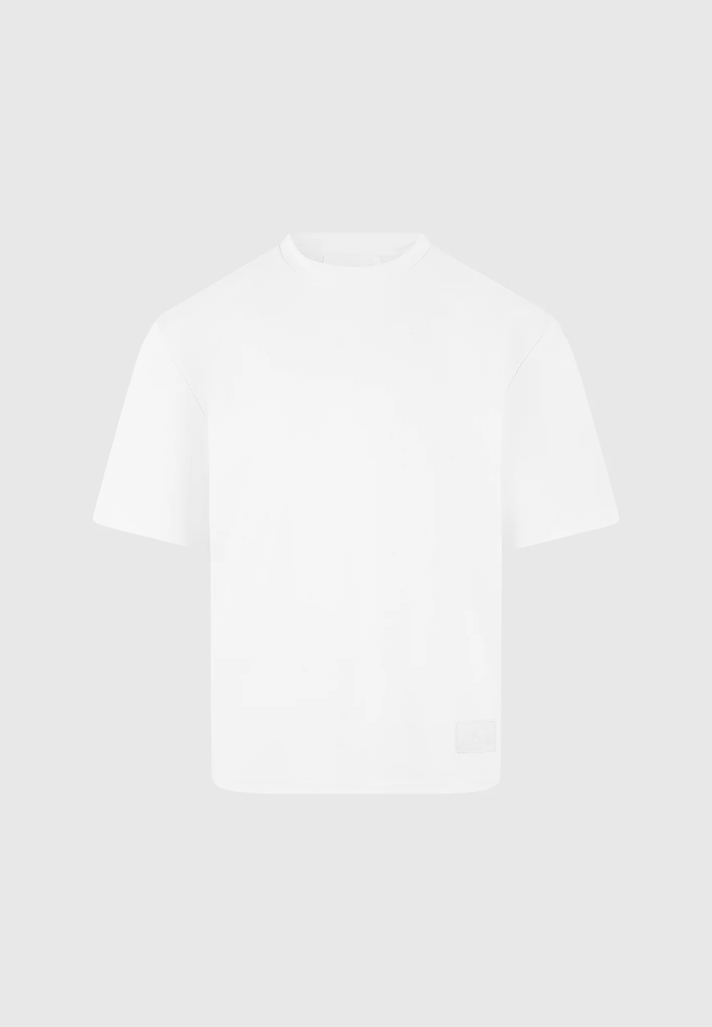 TS007 - Unisex Relaxed Fit Cotton T-Shirt - White - Image 8