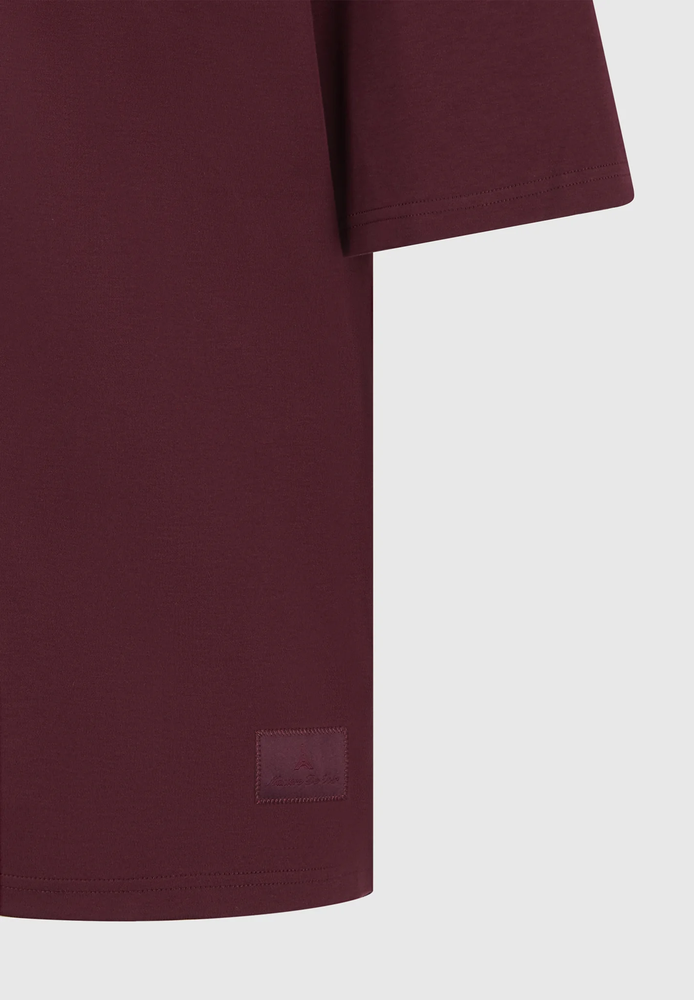 TS007 - Unisex Relaxed Fit Cotton T-Shirt - Wine Red - Image 9