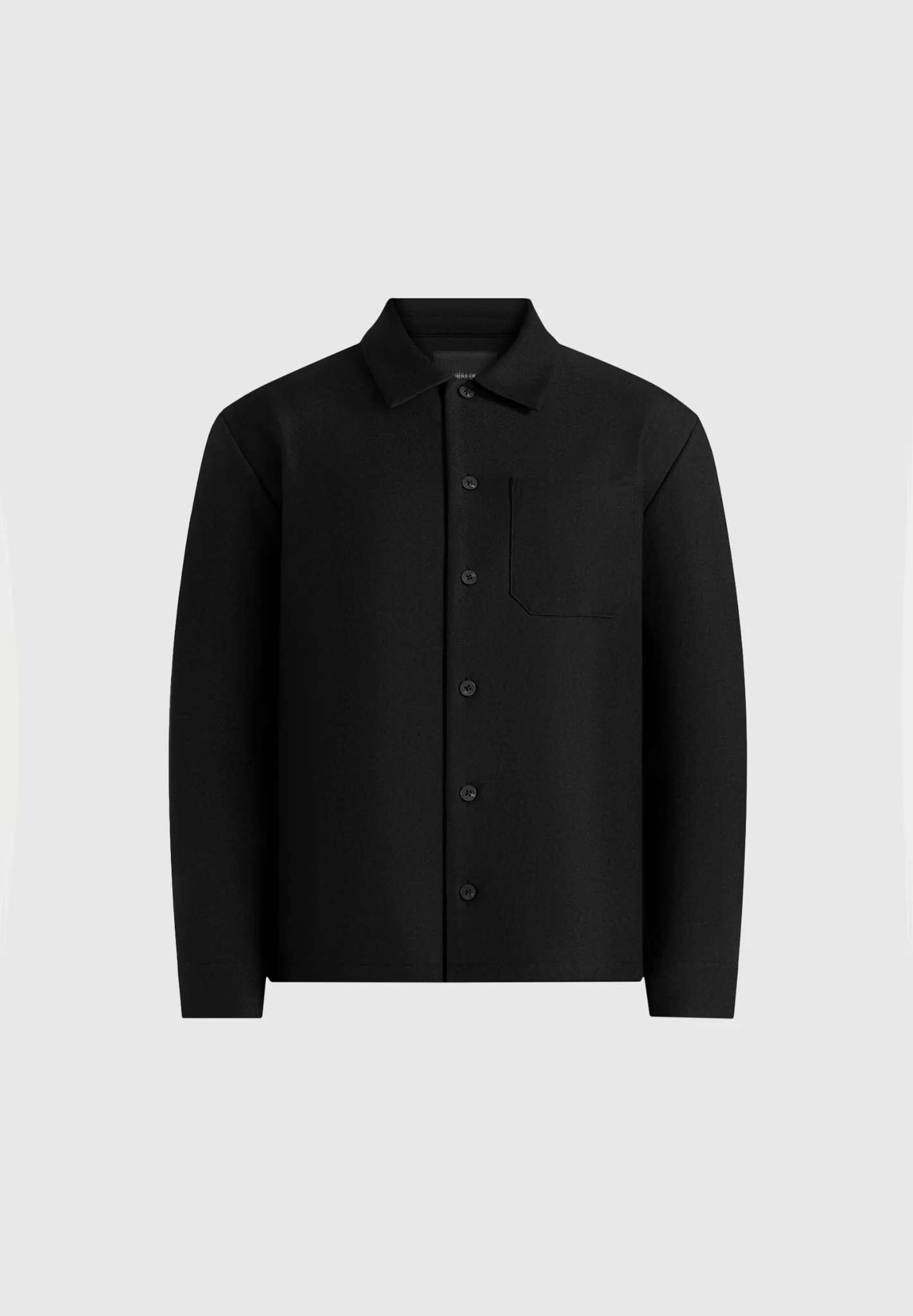 Valentin - Tailored Overshirt - Black - Image 5
